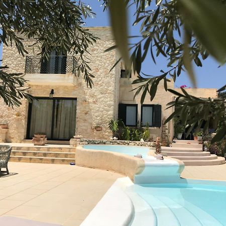 Olive House Traditional Villa With Pool 锡蒂亚 外观 照片