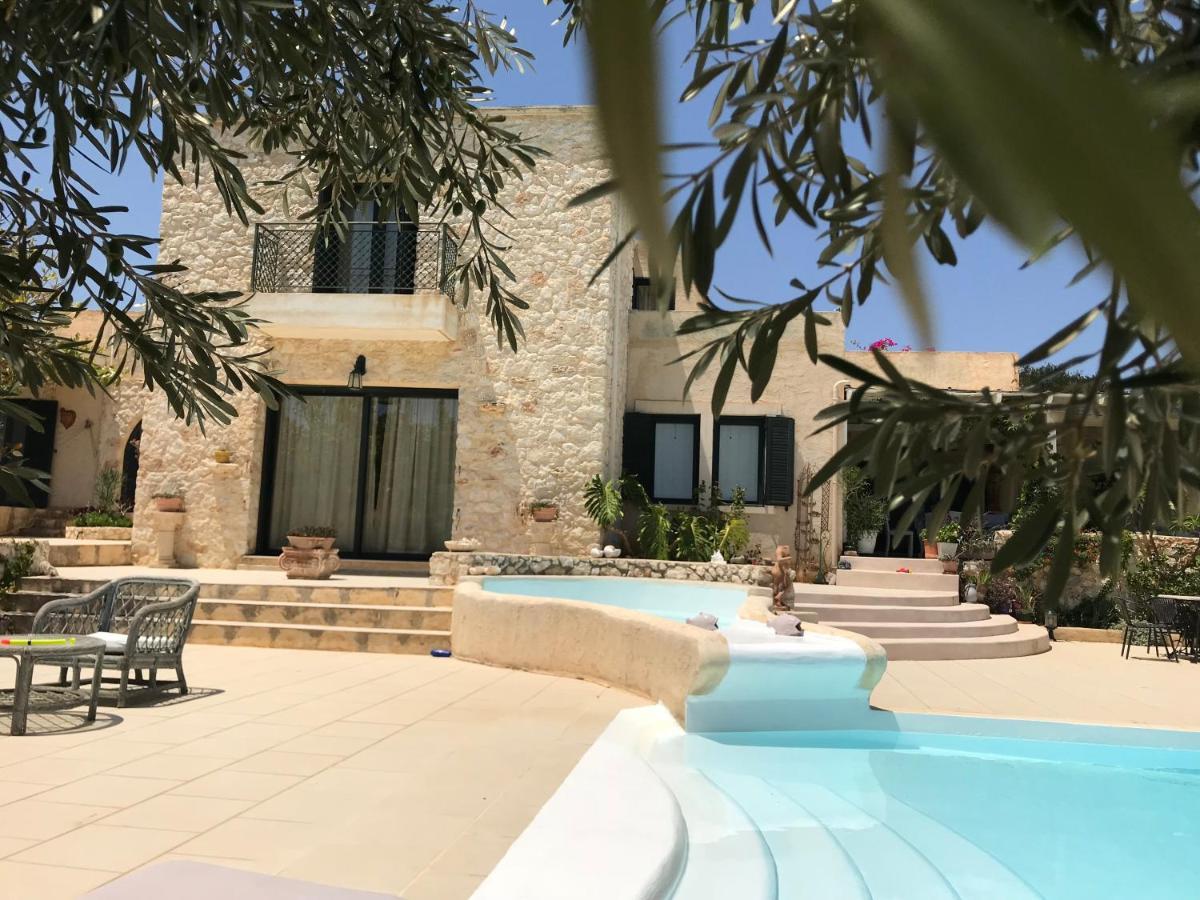 Olive House Traditional Villa With Pool 锡蒂亚 外观 照片