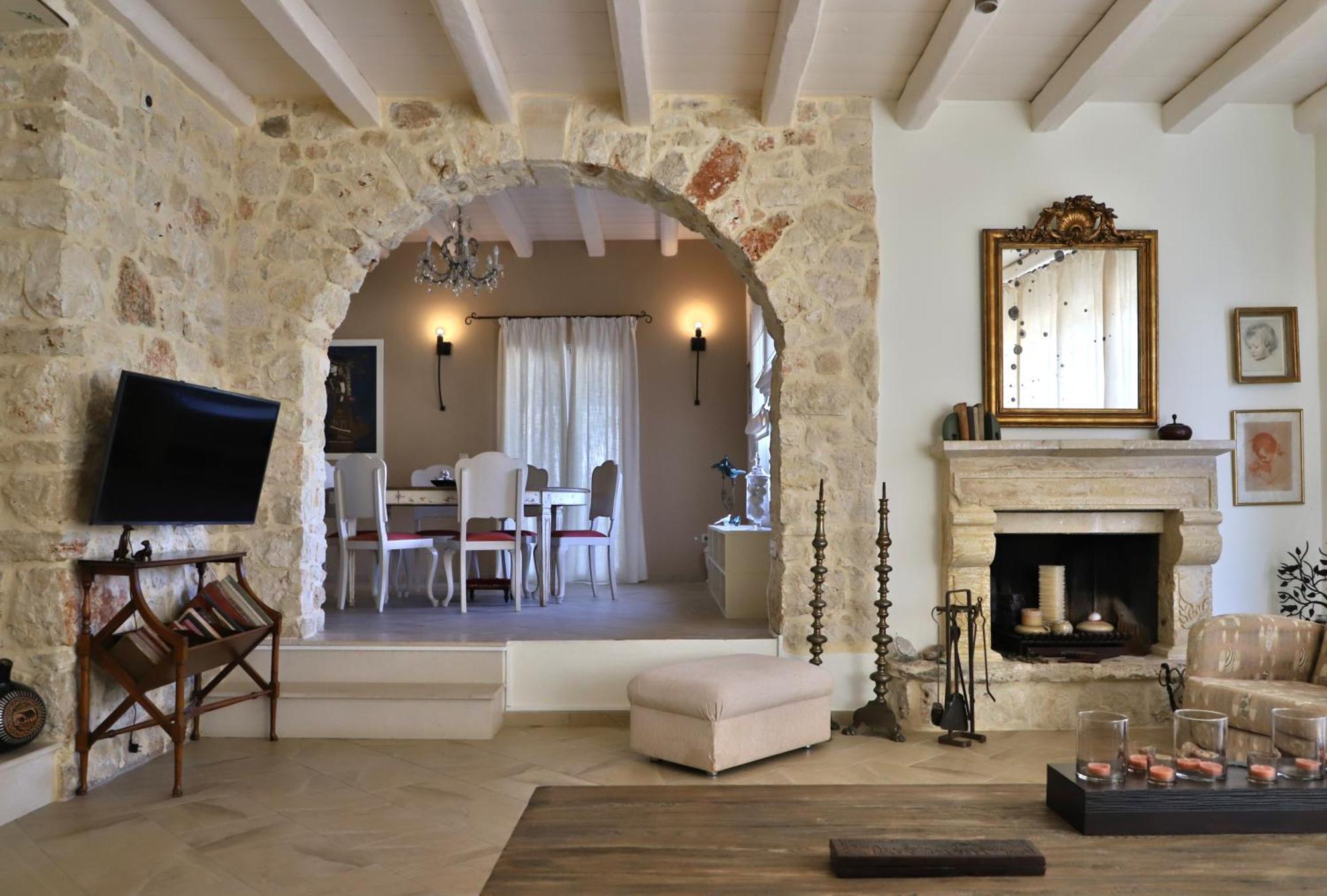Olive House Traditional Villa With Pool 锡蒂亚 外观 照片