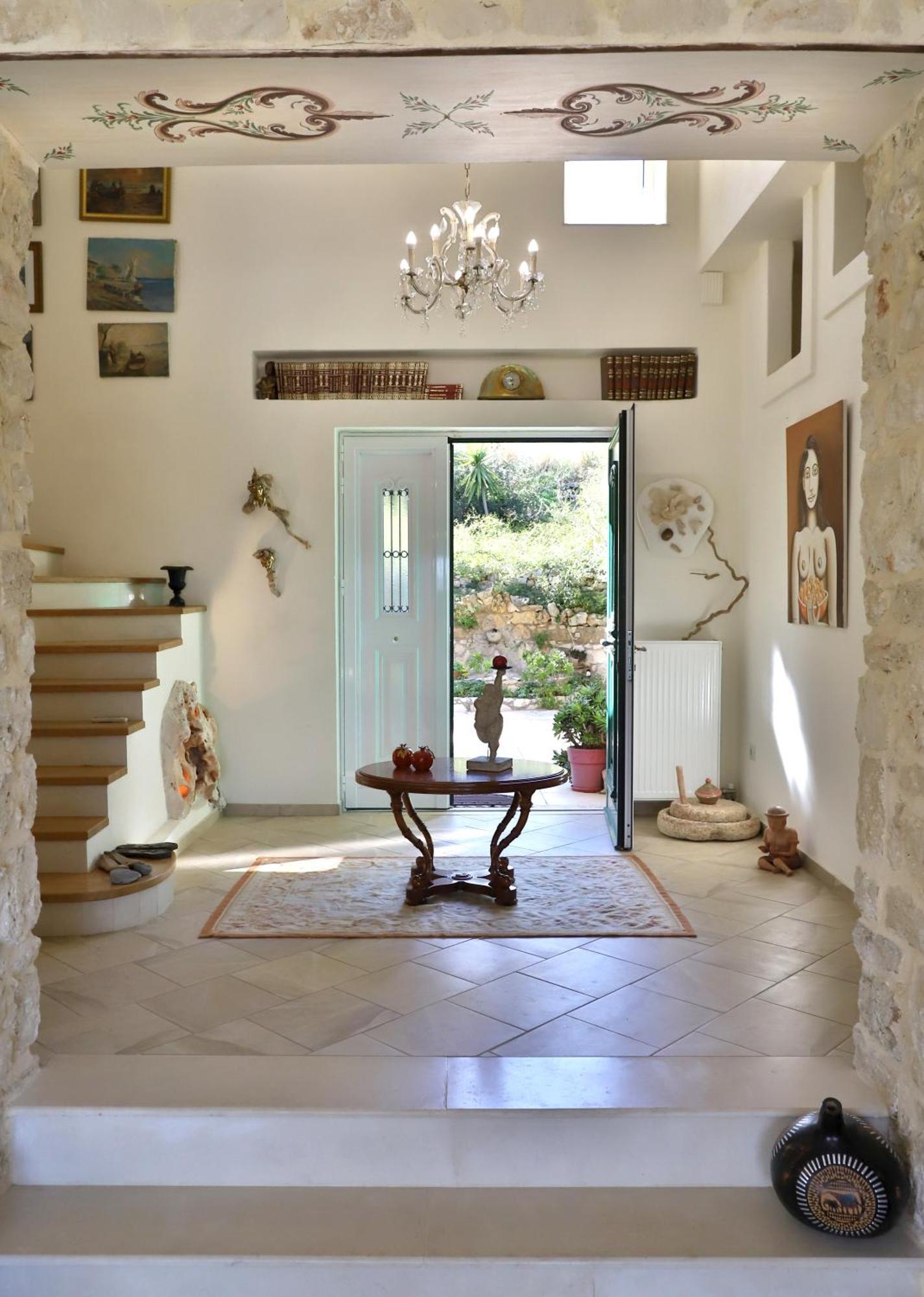 Olive House Traditional Villa With Pool 锡蒂亚 外观 照片