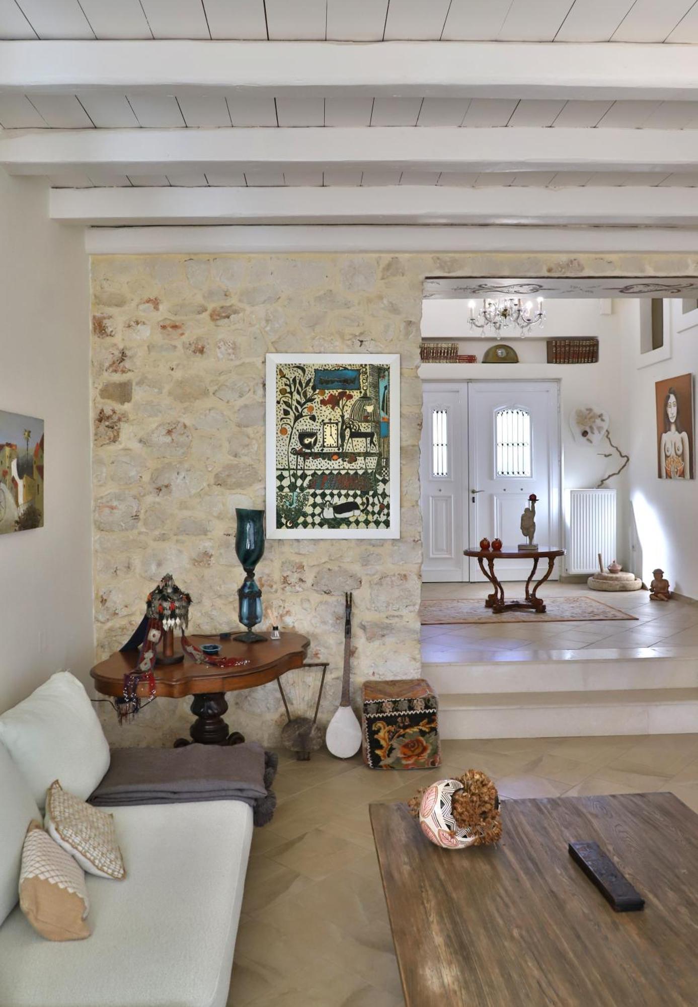 Olive House Traditional Villa With Pool 锡蒂亚 外观 照片