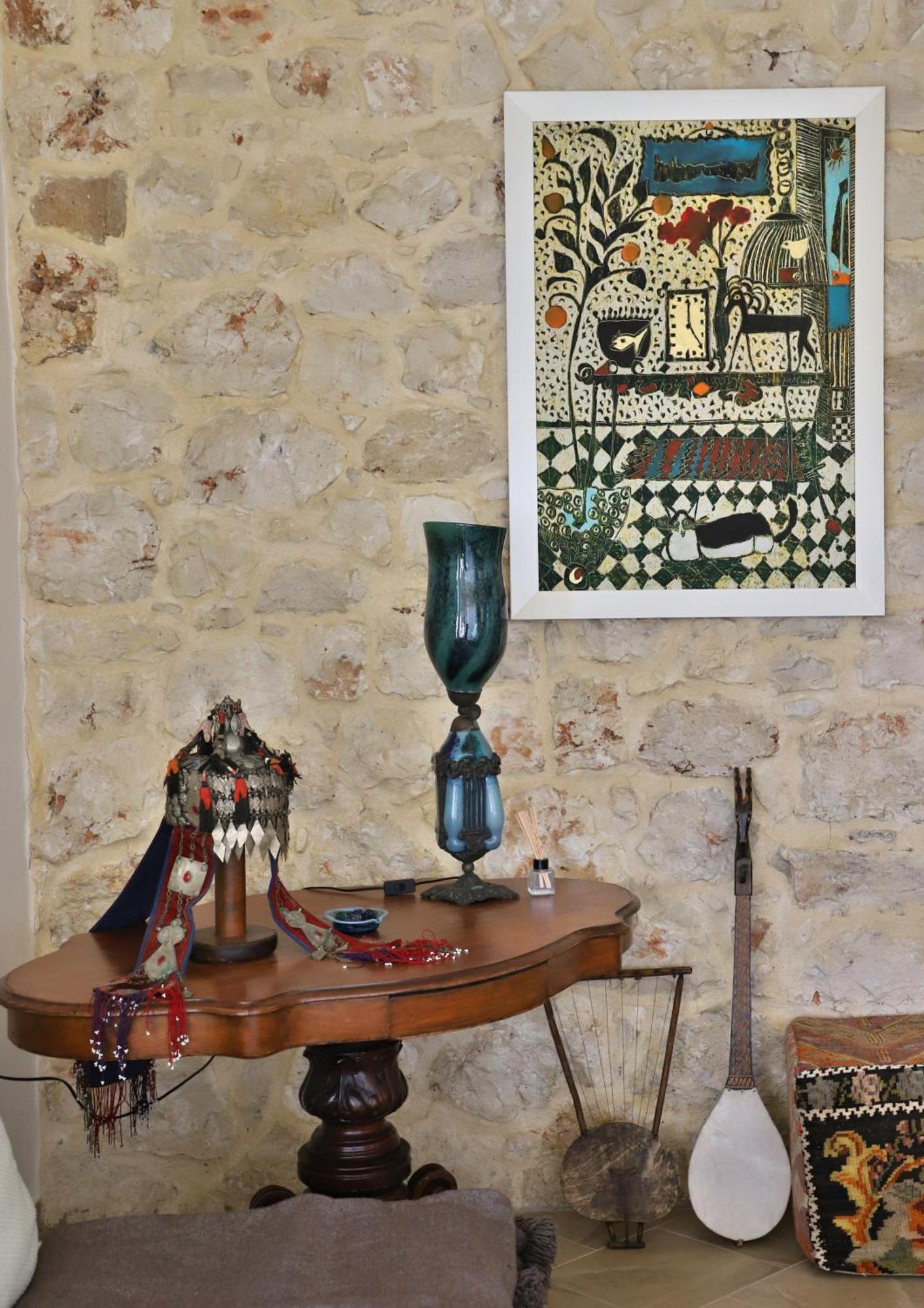 Olive House Traditional Villa With Pool 锡蒂亚 外观 照片